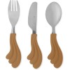 3-delige bestekset - Wave cutlery almond